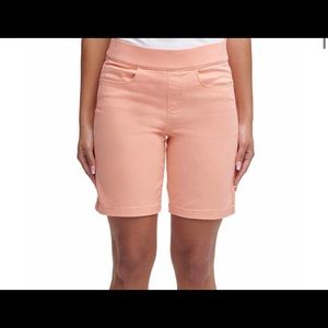 DKNY Peach Bermuda Shorts